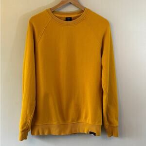 Finisterre Men's Crewneck Sweatshirt Pullover 100% Organic Cotton Medium